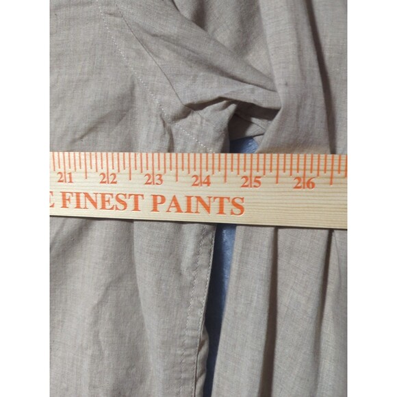 Banana Republic Men's XL Beige Cream Button Down Shirt Slim Untucked Fit NWT - Picture 7 of 7